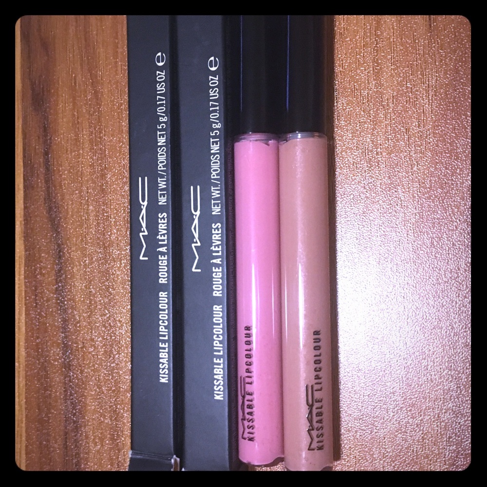 MAC Kissable Lipcolour set
